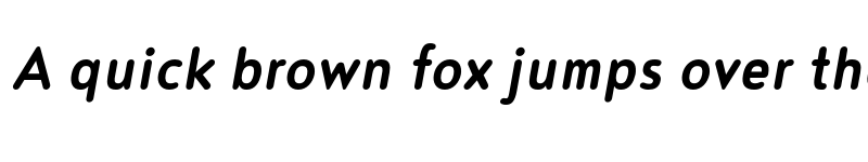 Preview of FONTSPRING DEMO - Noyh Slim R Med Bold Italic font