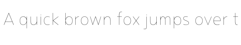 Preview of FONTSPRING DEMO - Noyh Slim R Thin Hairline Regular font