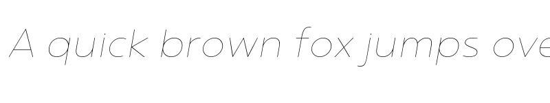 Preview of FONTSPRING DEMO - Noyh Thin Hairline Italic font