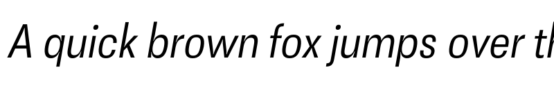 Preview of FONTSPRING DEMO - Nr Book Italic font