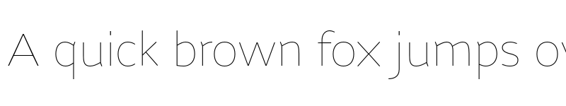 Preview of FONTSPRING DEMO - Nubian Thin Regular font