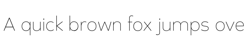 Preview of FONTSPRING DEMO - Nuby Thin Regular font
