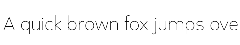 Preview of FONTSPRING DEMO - Nuby UltraLight Regular font