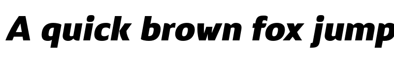 Preview of FONTSPRING DEMO - Nula ExtraBold Italic Regular font