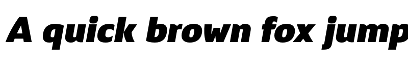 Preview of FONTSPRING DEMO - Nula Heavy Italic Regular font