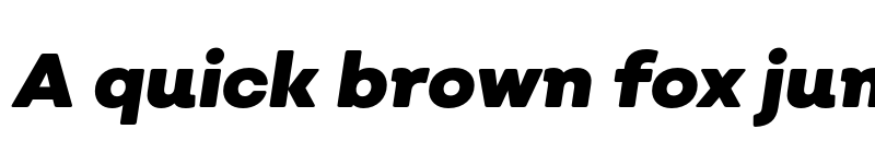 Preview of FONTSPRING DEMO - Nutmeg Black Italic Regular font