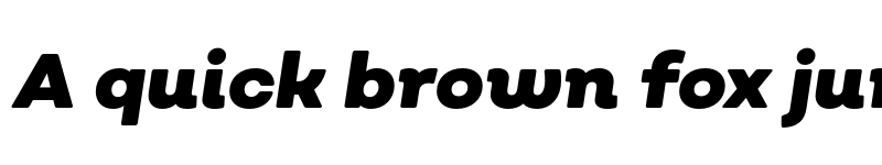 Preview of FONTSPRING DEMO - Nutmeg Headline Black Italic Regular font