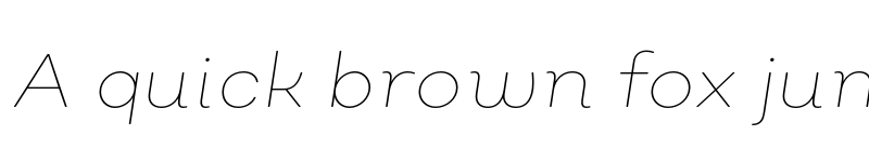 Preview of FONTSPRING DEMO - Nutmeg Headline Thin Italic Regular font