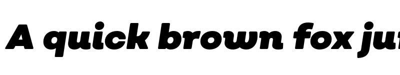 Preview of FONTSPRING DEMO - Nutmeg Headline Ultra Black It Regular font