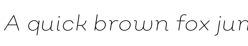 Preview of FONTSPRING DEMO - Nutmeg Headline Ultra Light It Regular font