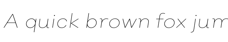 Preview of FONTSPRING DEMO - Nutmeg Thin Italic Regular font