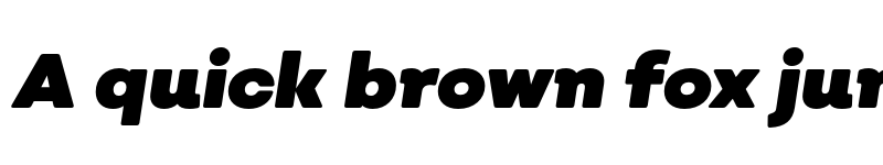 Preview of FONTSPRING DEMO - Nutmeg Ultra Black Italic Regular font