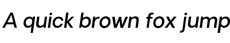 Preview of FONTSPRING DEMO - Oakes Grotesk Medium Italic font