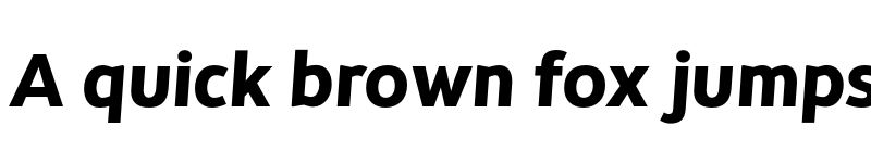 Preview of FONTSPRING DEMO - Object ExtraBold Oblique Regular font