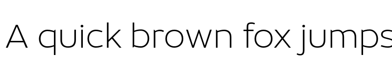 Preview of FONTSPRING DEMO - Object ExtraLight Regular font