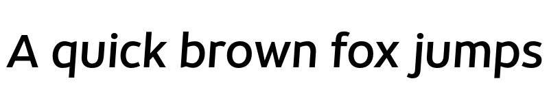 Preview of FONTSPRING DEMO - Object Medium Oblique Regular font