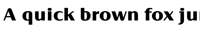 Preview of FONTSPRING DEMO - Oblik Classic Black Black font