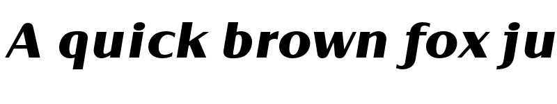 Preview of FONTSPRING DEMO - Oblik Classic Black Italic font