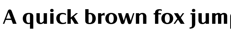 Preview of FONTSPRING DEMO - Oblik Classic Bold Bold font