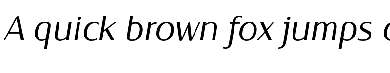 Preview of FONTSPRING DEMO - Oblik Classic Light Italic font