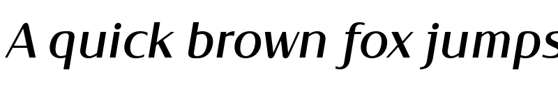 Preview of FONTSPRING DEMO - Oblik Classic Regular Italic font