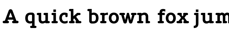 Preview of FONTSPRING DEMO - Oblik Serif Bold Regular font