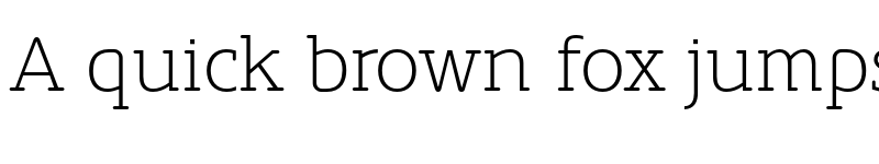 Preview of FONTSPRING DEMO - Oblik Serif Light Regular font