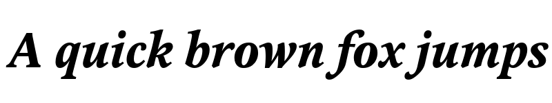 Preview of FONTSPRING DEMO - Octava Bold Italic font