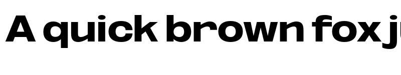 Preview of FONTSPRING DEMO - Oddlini Black Extra Expanded Regular font