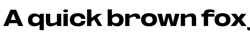 Preview of FONTSPRING DEMO - Oddlini Black Ultra Expanded Regular font