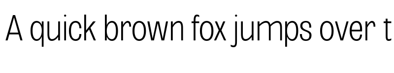 Preview of FONTSPRING DEMO - Oddlini Ex Light Ultra Cond Regular font