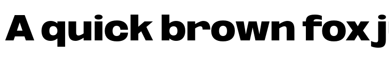 Preview of FONTSPRING DEMO - Oddlini Extra Black Expanded Regular font