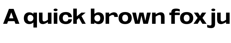 Preview of FONTSPRING DEMO - Oddlini Extra Bold Expanded Regular font