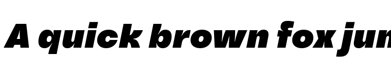 Preview of FONTSPRING DEMO - Oddval Text Black Italic font