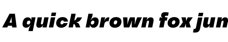 Preview of FONTSPRING DEMO - Oddval Text ExtraBold Italic font