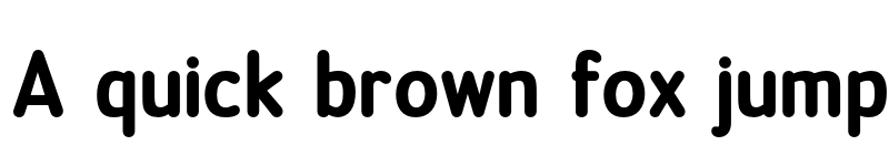 Preview of FONTSPRING DEMO - Official Black Regular font