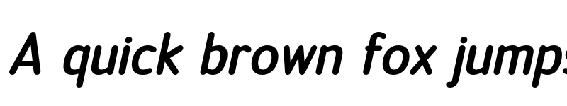 Preview of FONTSPRING DEMO - Official Heavy Italic font