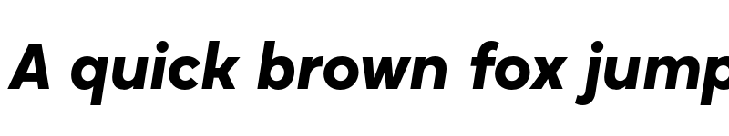 Preview of FONTSPRING DEMO - Oktah Neue Black Italic font