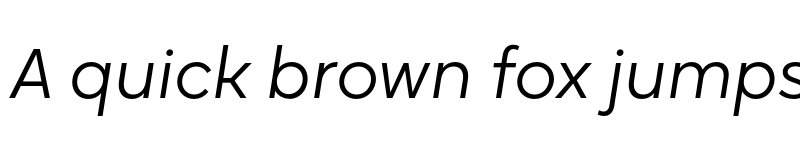 Preview of FONTSPRING DEMO - Oktah Neue Normal Italic font