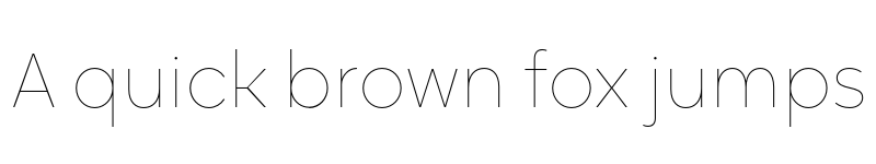 Preview of FONTSPRING DEMO - Oktah Neue Thin Regular font