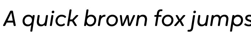 Preview of FONTSPRING DEMO - Oktah Round Italic font