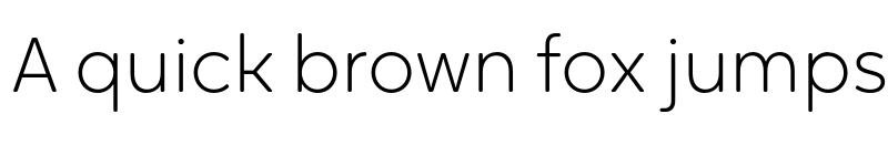 Preview of FONTSPRING DEMO - Oktah Round Thin Regular font