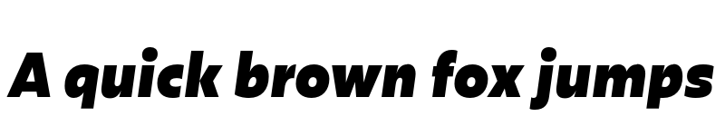 Preview of FONTSPRING DEMO - Olivetta Black It Regular font