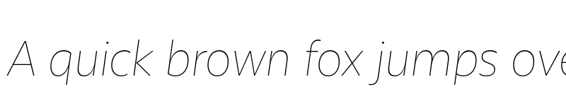 Preview of FONTSPRING DEMO - Olivetta Thin It Regular font