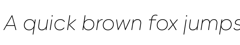 Preview of FONTSPRING DEMO - Olyford ExtLt Italic font
