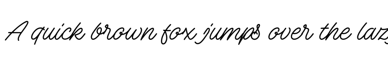 Preview of FONTSPRING DEMO - Omnipop Script Regular font