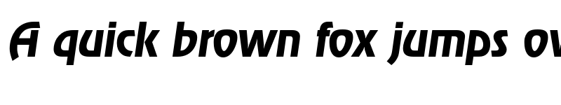 Preview of FONTSPRING DEMO - OnStage Serial Bold Italic font