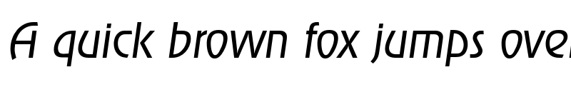 Preview of FONTSPRING DEMO - OnStage Serial Light Italic font