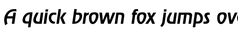 Preview of FONTSPRING DEMO - OnStage Serial Medium Italic font