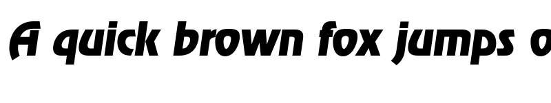 Preview of FONTSPRING DEMO - OnStage Serial Xbold Italic font